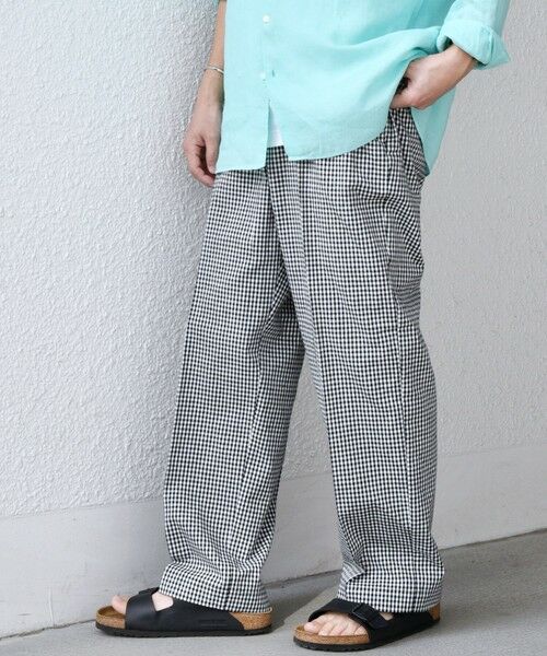 SHIPS / シップス その他パンツ | SHIPS any:〈洗濯機可能〉コットン/リネン リラックス ワイド イージー シェフパンツ◇ | 詳細4