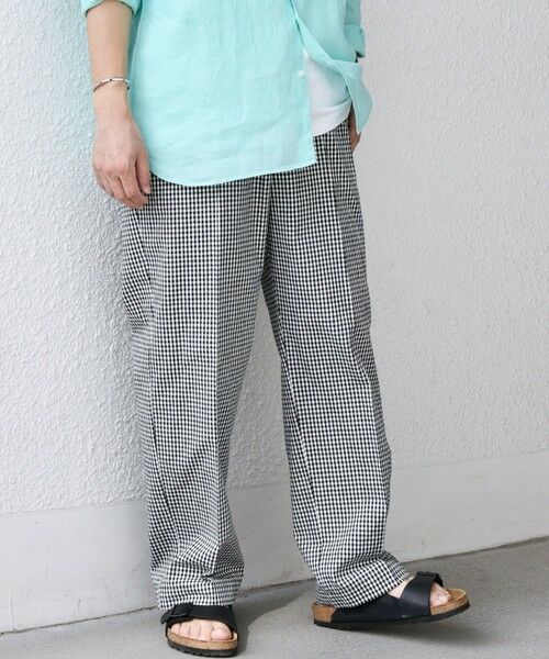 SHIPS / シップス その他パンツ | SHIPS any:〈洗濯機可能〉コットン/リネン リラックス ワイド イージー シェフパンツ◇ | 詳細5