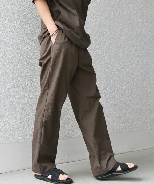 SHIPS / シップス その他パンツ | SHIPS any:〈撥水/軽量/ストレッチ〉SOLOTEX(R) シアサッカー セミワイド イージーパンツ(セットアップ対応)25SS◇◇ | 詳細12