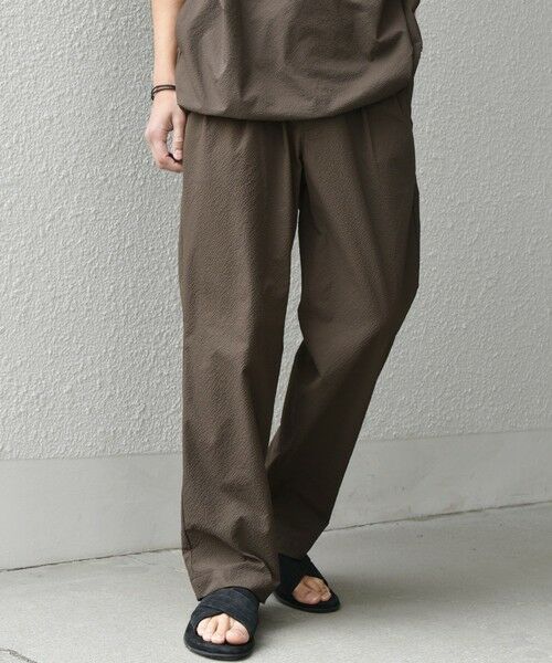 SHIPS / シップス その他パンツ | SHIPS any:〈撥水/軽量/ストレッチ〉SOLOTEX(R) シアサッカー セミワイド イージーパンツ(セットアップ対応)25SS◇◇ | 詳細10