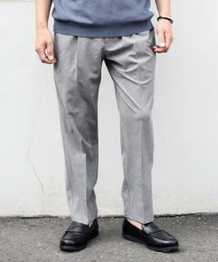 SHIPS / シップス その他パンツ | 【WEB限定】SHIPS any: クール＆ドライ 1タック リネン ライク テーパード イージーパンツ （セットアップ対応）◇