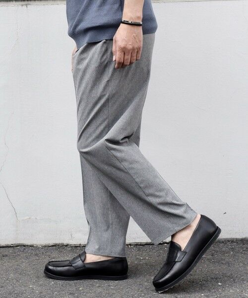 SHIPS / シップス その他パンツ | 【WEB限定】SHIPS any: クール＆ドライ 1タック リネン ライク テーパード イージーパンツ （セットアップ対応）◇ | 詳細4