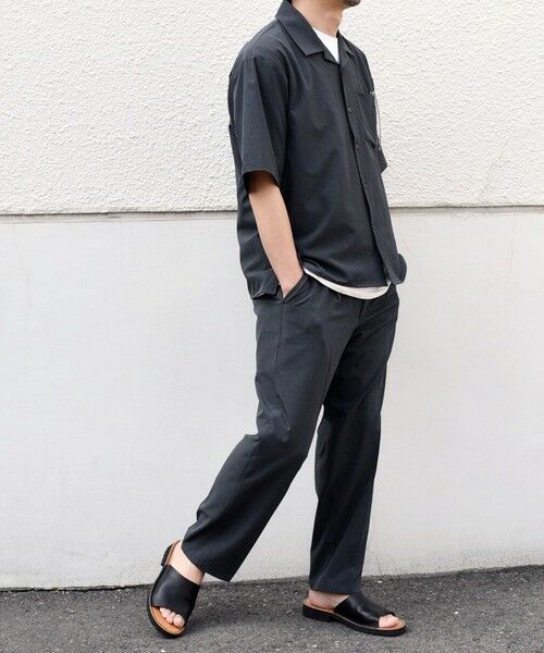 SHIPS / シップス その他パンツ | 【WEB限定】SHIPS any: クール＆ドライ 1タック リネン ライク テーパード イージーパンツ （セットアップ対応）◇ | 詳細7