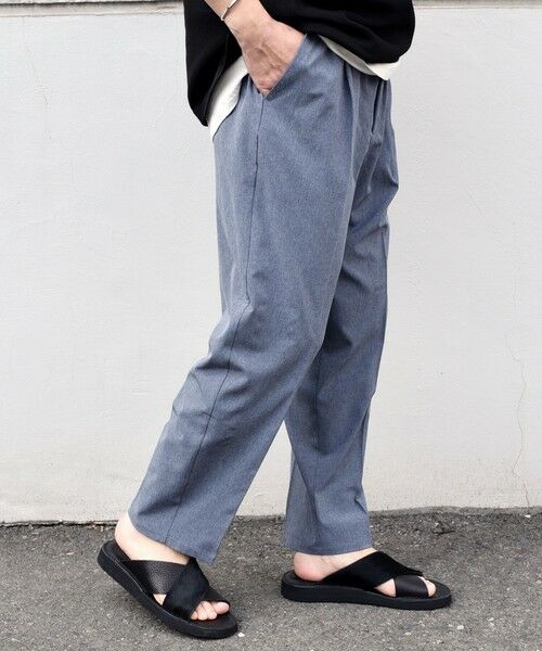 SHIPS / シップス その他パンツ | 【WEB限定】SHIPS any: クール＆ドライ 1タック リネン ライク テーパード イージーパンツ （セットアップ対応）◇ | 詳細16