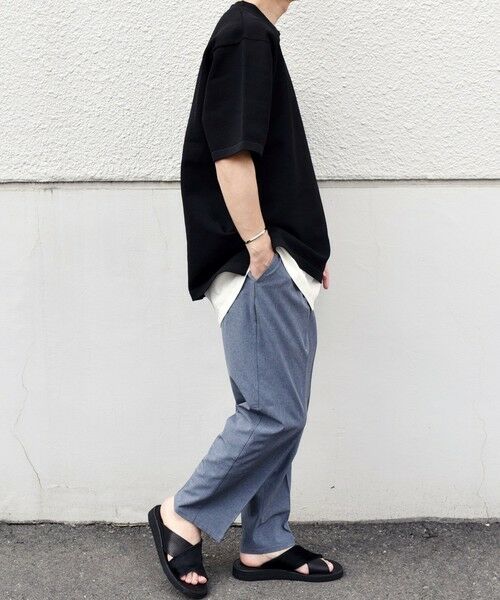 SHIPS / シップス その他パンツ | 【WEB限定】SHIPS any: クール＆ドライ 1タック リネン ライク テーパード イージーパンツ （セットアップ対応）◇ | 詳細13