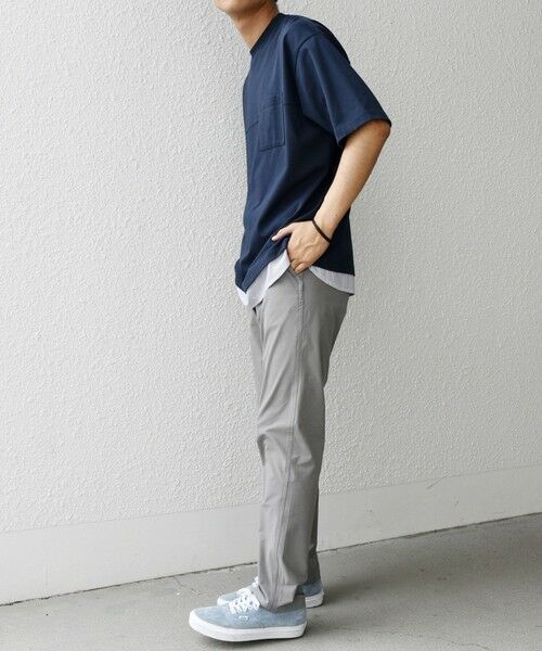 SHIPS / シップス チノ・ワークパンツ | SHIPS any:〈洗濯機可能/撥水〉4WAYストレッチ スリム テーパード テック チノ パンツ◇ | 詳細2