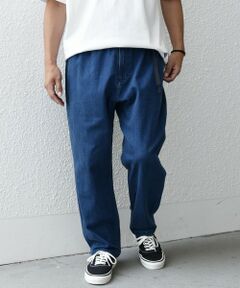 SHIPS / シップス デニムパンツ | 【SHIPS any別注】GRAMiCCi: オーガニックコットン ルーズテーパード ストレッチ デニム パンツ◇