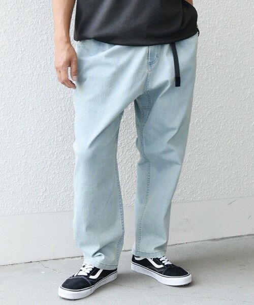 SHIPS / シップス デニムパンツ | 【SHIPS any別注】GRAMiCCi: オーガニックコットン ルーズテーパード ストレッチ デニム パンツ◇ | 詳細12