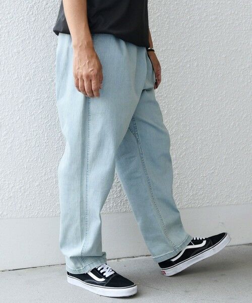 SHIPS / シップス デニムパンツ | 【SHIPS any別注】GRAMiCCi: オーガニックコットン ルーズテーパード ストレッチ デニム パンツ◇ | 詳細11