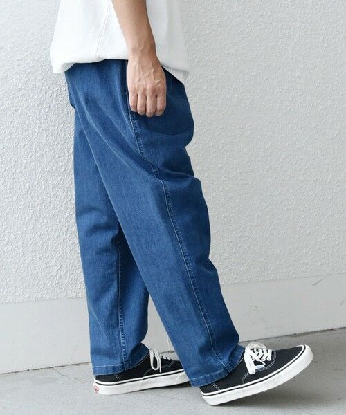 SHIPS / シップス デニムパンツ | 【SHIPS any別注】GRAMiCCi: オーガニックコットン ルーズテーパード ストレッチ デニム パンツ◇ | 詳細19