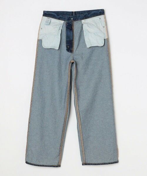 SHIPS / シップス その他パンツ | NEEDBY: ユニセックス スーパーワイド デニム 5ポケット パンツ | 詳細3