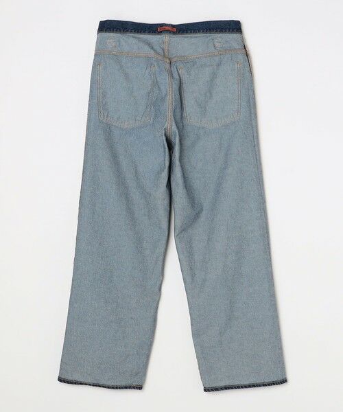 SHIPS / シップス その他パンツ | NEEDBY: ユニセックス スーパーワイド デニム 5ポケット パンツ | 詳細4