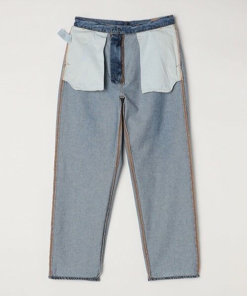 SHIPS / シップス デニムパンツ | NEEDBY: DANIEL ワイド テーパード デニム パンツ | 詳細3