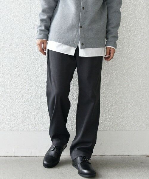 SHIPS / シップス その他パンツ | SHIPS any: 〈洗濯機可能・ストレッチ・撥水〉SOLOTEX(R) 2タック ウーリック セミワイド イージーパンツ （セットアップ対応）◇ | 詳細12
