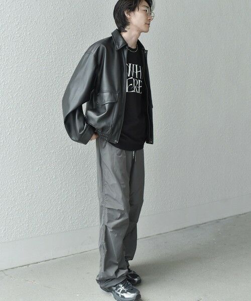 SHIPS / シップス その他パンツ | SHIPS any: 〈洗濯機可能〉カラーミックスコード トラックパンツ ［a-nylon］(セットアップ対応)◇ | 詳細1