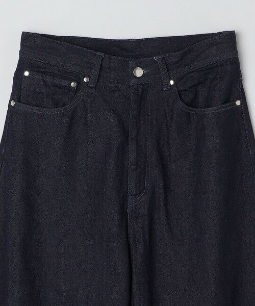 SHIPS / シップス デニムパンツ | SHIPS any: ウォッシュド デニム セミフレア ワイド パンツ (セットアップ対応)◇ | 詳細16