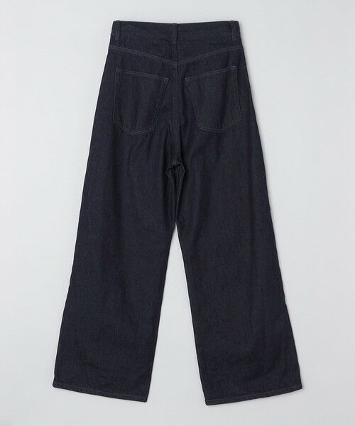 SHIPS / シップス デニムパンツ | SHIPS any: ウォッシュド デニム セミフレア ワイド パンツ (セットアップ対応)◇ | 詳細19