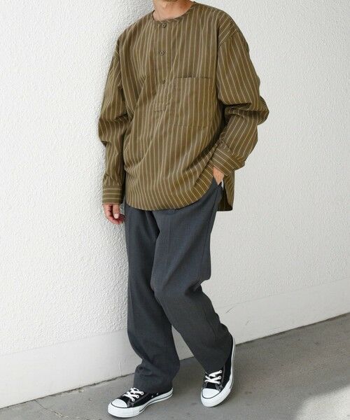 SHIPS / シップス その他パンツ | SHIPS any: 〈洗濯機可能〉チェック & ソリッド 2タック セミワイド イージー パンツ◇ | 詳細1