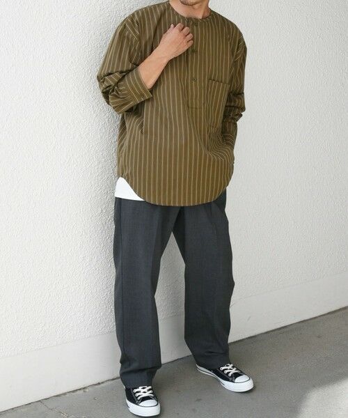 SHIPS / シップス その他パンツ | SHIPS any: 〈洗濯機可能〉チェック & ソリッド 2タック セミワイド イージー パンツ◇ | 詳細2