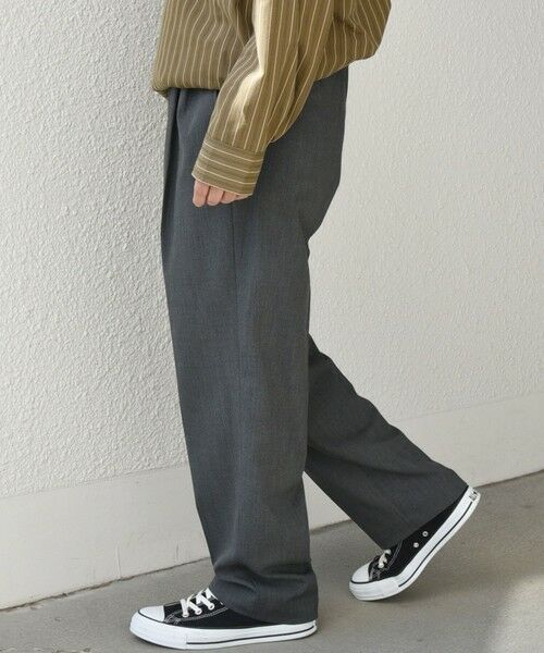 SHIPS / シップス その他パンツ | SHIPS any: 〈洗濯機可能〉チェック & ソリッド 2タック セミワイド イージー パンツ◇ | 詳細4