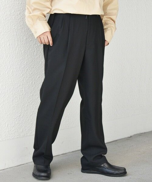 SHIPS / シップス その他パンツ | SHIPS any: 〈洗濯機可能〉チェック & ソリッド 2タック セミワイド イージー パンツ◇ | 詳細10