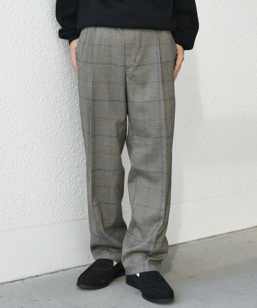 SHIPS / シップス その他パンツ | SHIPS any: 〈洗濯機可能〉チェック & ソリッド 2タック セミワイド イージー パンツ◇ | 詳細17