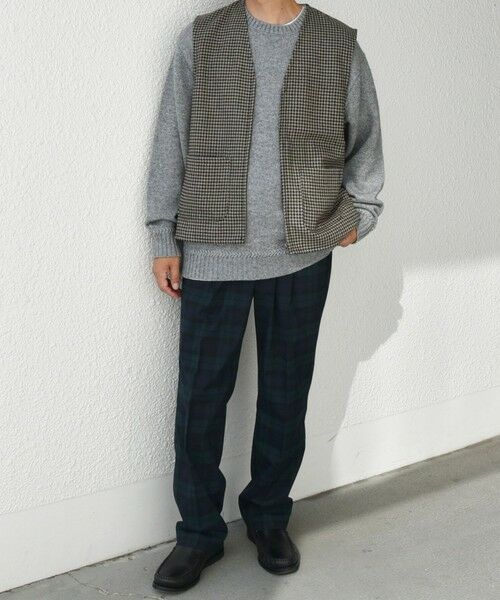 SHIPS / シップス その他パンツ | SHIPS any: 〈洗濯機可能〉チェック & ソリッド 2タック セミワイド イージー パンツ◇ | 詳細30