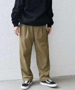 SHIPS / シップス その他パンツ | SHIPS any: 4WAY ストレッチ ナイロン 2タック ワイド イージー パンツ◇