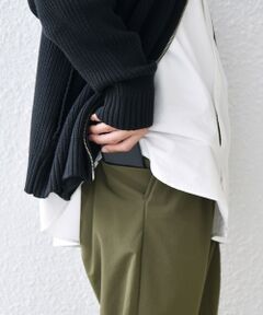 SHIPS / シップス その他パンツ | SHIPS any: 4WAY ストレッチ ナイロン 2タック ワイド イージー パンツ◇