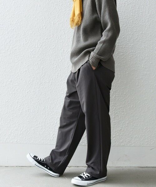SHIPS / シップス その他パンツ | SHIPS any: 4WAY ストレッチ ナイロン 2タック ワイド イージー パンツ◇ | 詳細4