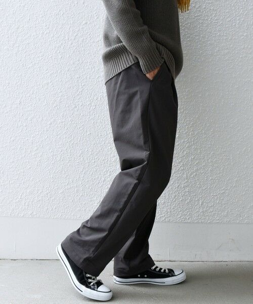 SHIPS / シップス その他パンツ | SHIPS any: 4WAY ストレッチ ナイロン 2タック ワイド イージー パンツ◇ | 詳細5