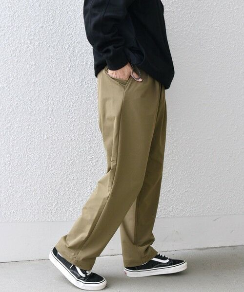 SHIPS / シップス その他パンツ | SHIPS any: 4WAY ストレッチ ナイロン 2タック ワイド イージー パンツ◇ | 詳細20