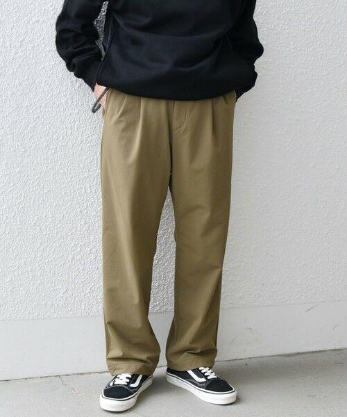 SHIPS / シップス その他パンツ | SHIPS any: 4WAY ストレッチ ナイロン 2タック ワイド イージー パンツ◇ | 詳細18