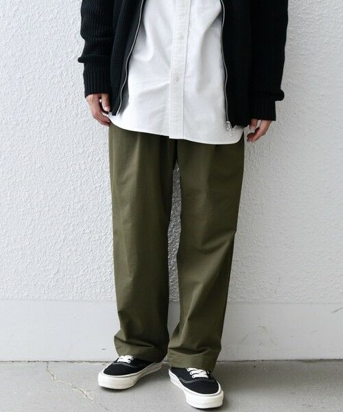 SHIPS / シップス その他パンツ | SHIPS any: 4WAY ストレッチ ナイロン 2タック ワイド イージー パンツ◇ | 詳細25