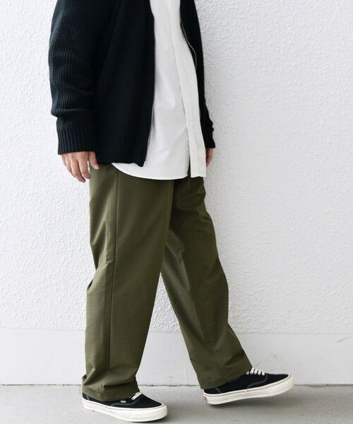SHIPS / シップス その他パンツ | SHIPS any: 4WAY ストレッチ ナイロン 2タック ワイド イージー パンツ◇ | 詳細27