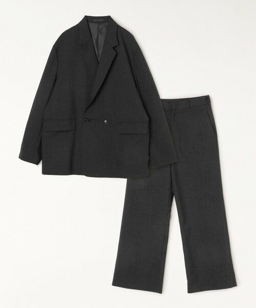 SHIPS / シップス その他パンツ | SHIPS any: ウール混 ハイライズ セミフレア ワイドパンツ (セットアップ対応)◇ | 詳細14