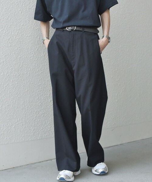 SHIPS / シップス その他パンツ | SHIPS any: ウール混 ハイライズ セミフレア ワイドパンツ (セットアップ対応)◇ | 詳細20