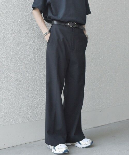 SHIPS / シップス その他パンツ | SHIPS any: ウール混 ハイライズ セミフレア ワイドパンツ (セットアップ対応)◇ | 詳細18