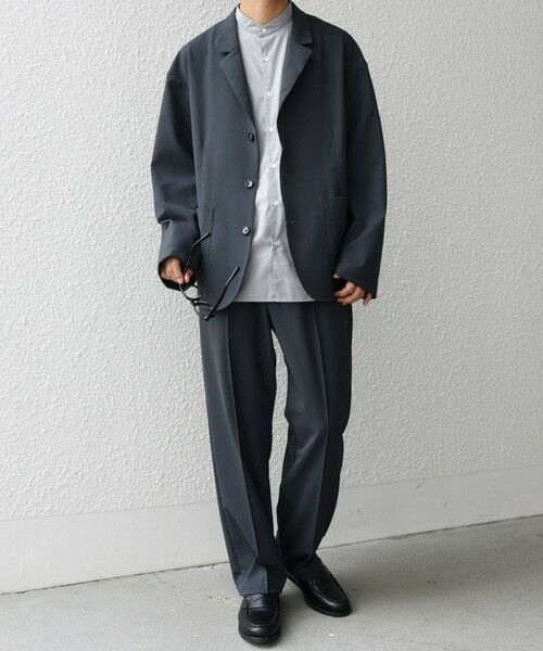 SHIPS / シップス その他パンツ | SHIPS any:〈洗濯機可能〉ストレッチ ナイロン クリース イージーパンツ (セットアップ対応)◇ | 詳細1