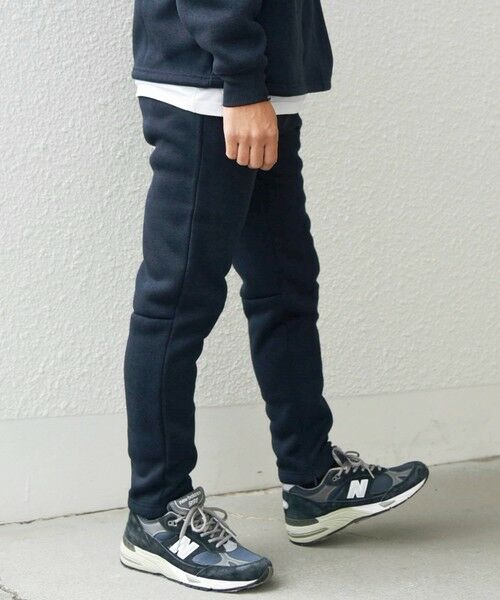 SHIPS / シップス その他パンツ | SHIPS any:〈洗濯機可能〉ニット フリース 裏起毛 スリム ジョガー パンツ 24FW (セットアップ対応)◇(ネイビー)