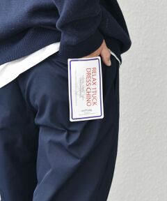 SHIPS / シップス チノ・ワークパンツ | SHIPS any: 〈洗濯機可能〉センタークリース ステッチ セミワイド イージー チノパンツ◇