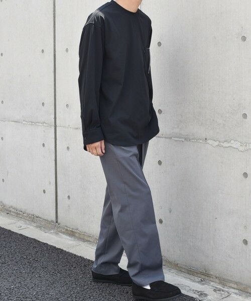 SHIPS / シップス チノ・ワークパンツ | SHIPS any: 〈洗濯機可能〉センタークリース ステッチ セミワイド イージー チノパンツ◇ | 詳細9