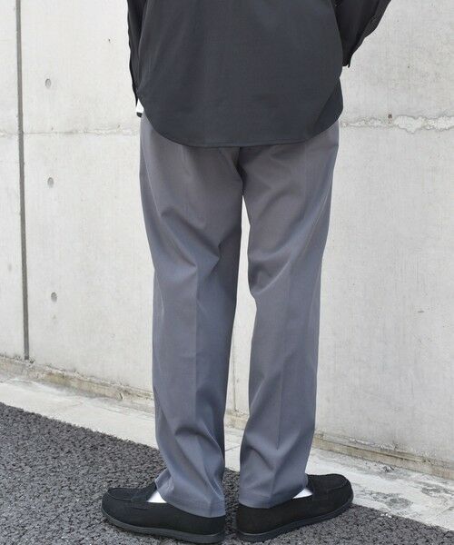 SHIPS / シップス チノ・ワークパンツ | SHIPS any: 〈洗濯機可能〉センタークリース ステッチ セミワイド イージー チノパンツ◇ | 詳細11