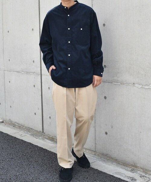 SHIPS / シップス チノ・ワークパンツ | SHIPS any: 〈洗濯機可能〉センタークリース ステッチ セミワイド イージー チノパンツ◇ | 詳細15