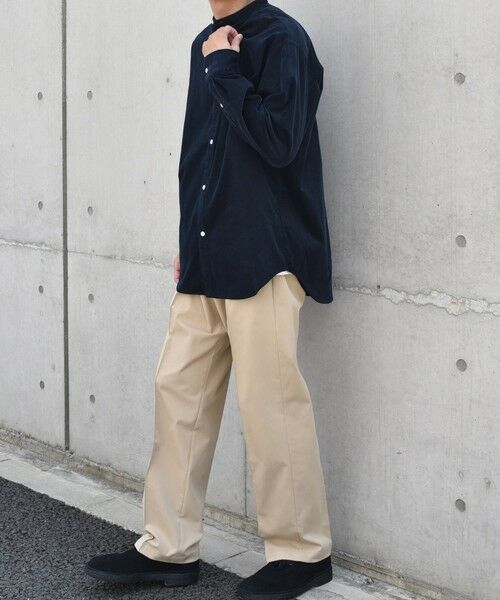 SHIPS / シップス チノ・ワークパンツ | SHIPS any: 〈洗濯機可能〉センタークリース ステッチ セミワイド イージー チノパンツ◇ | 詳細16