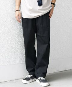 SHIPS / シップス その他パンツ | SHIPS any:〈洗濯機可能〉リネン混 2タック セミワイド イージーパンツ