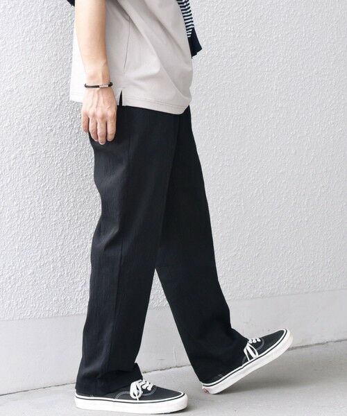 SHIPS / シップス その他パンツ | SHIPS any:〈洗濯機可能〉リネン混 2タック セミワイド イージーパンツ | 詳細12