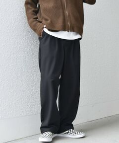 SHIPS / シップス その他パンツ | SHIPS any:〈洗濯機可能〉ストレッチ 裏起毛 ウォーム アーバン 2タック ワイド イージー パンツ (セットアップ対応)◇