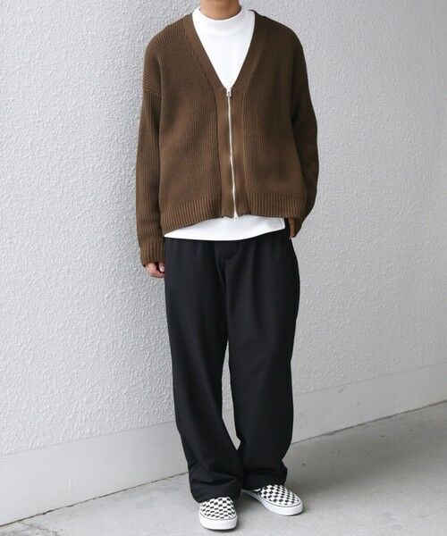 SHIPS / シップス その他パンツ | SHIPS any:〈洗濯機可能〉ストレッチ 裏起毛 ウォーム アーバン 2タック ワイド イージー パンツ (セットアップ対応)◇ | 詳細1