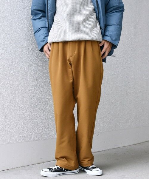 SHIPS / シップス その他パンツ | SHIPS any:〈洗濯機可能〉ストレッチ 裏起毛 ウォーム アーバン 2タック ワイド イージー パンツ (セットアップ対応)◇ | 詳細14